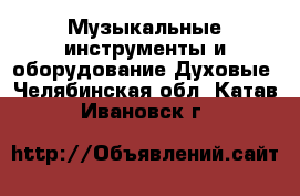 Музыкальные инструменты и оборудование Духовые. Челябинская обл.,Катав-Ивановск г.